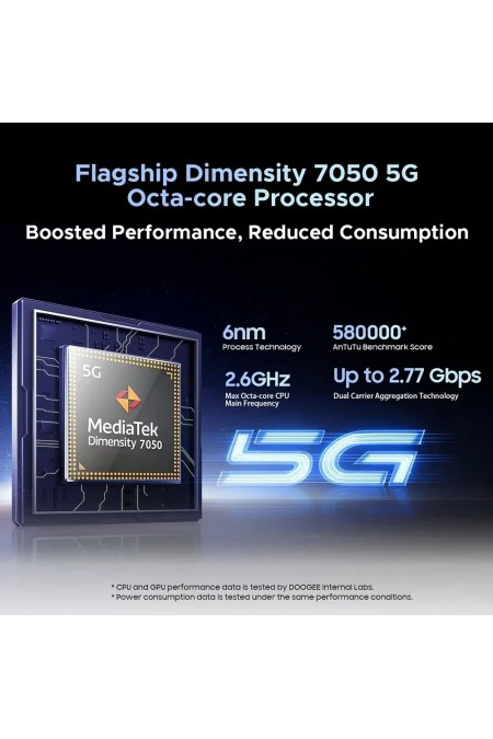 Смартфон DOOGEE S200 12/256GB Silver (серебристый) 5