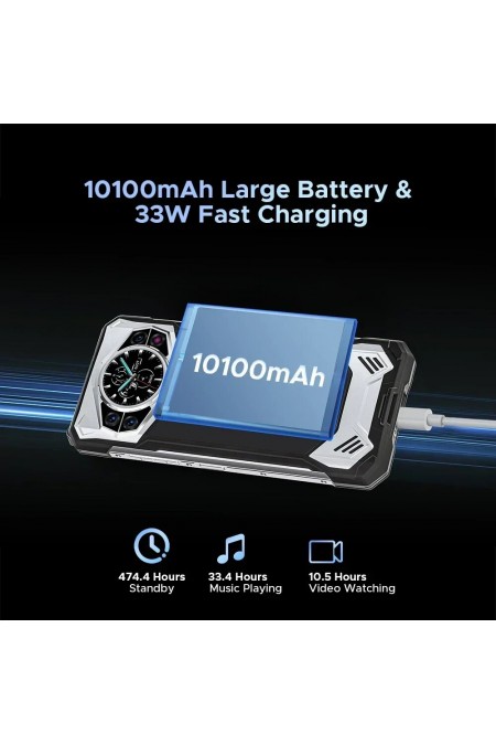 Смартфон DOOGEE S200 12/256GB Silver (серебристый) 6