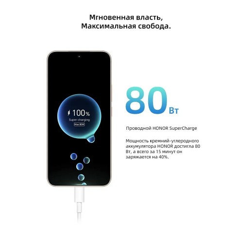 Смартфон HONOR 400 12/512GB Midnight Black (полночный черный) 1