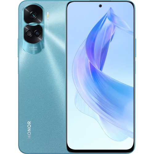 Смартфон HONOR 90 Lite 8/256GB Cyan Lake (голубое озеро) 