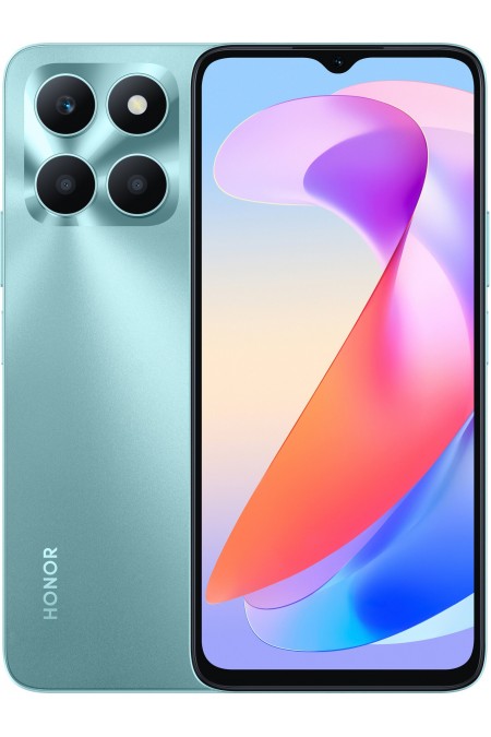 Смартфон HONOR X6A 4/128GB Cyan Lake (голубое озеро) 