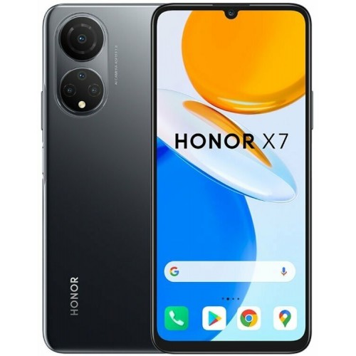 Смартфон HONOR X7 6/128GB Midnight Black (полночный черный) 