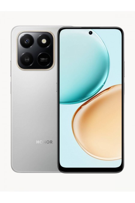 Смартфон HONOR X7D 6/128GB Silver (серебристый) 