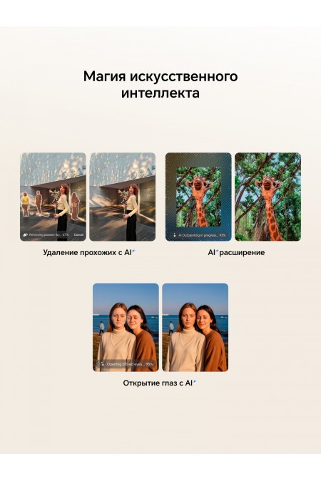 Смартфон HONOR X7D 8/128GB Black (черный) 6