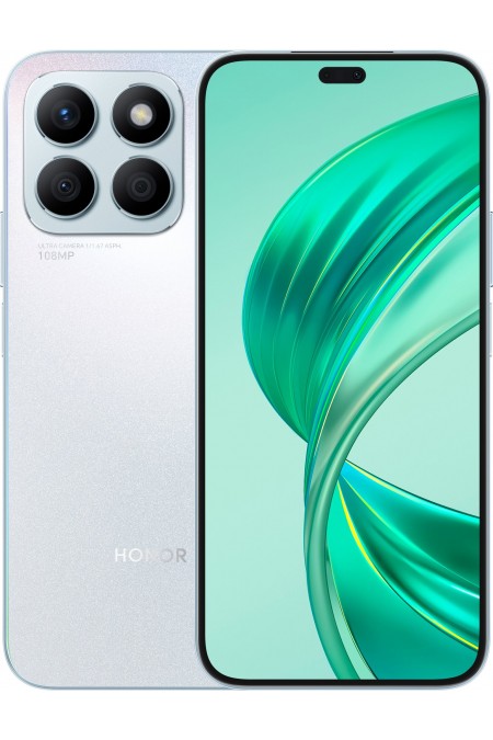 Смартфон HONOR X8B 8/256GB Titanium Silver (серебристый титан) 