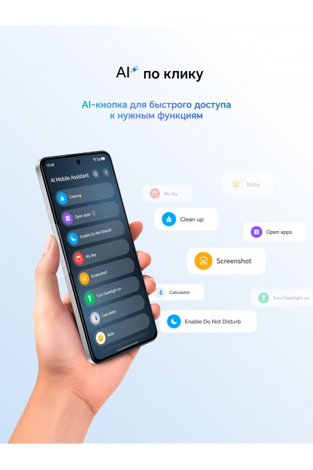 Смартфон HONOR X8D 8/128GB Grey (вельветовый серый) 5
