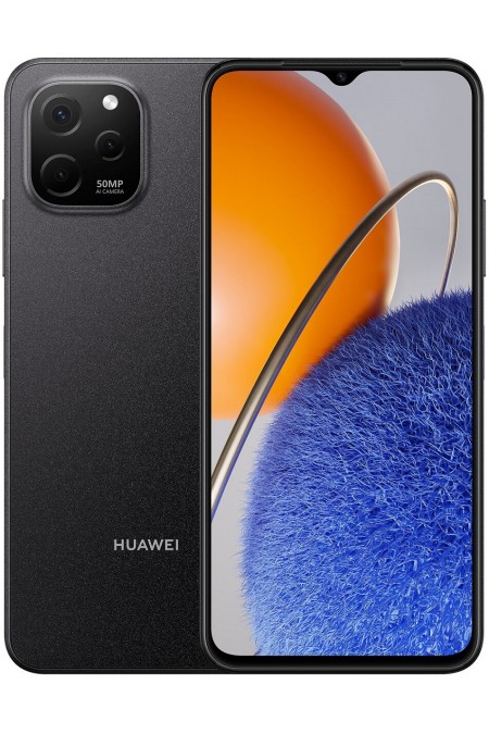 Смартфон HUAWEI Nova Y61 6/64GB Midnight Black (полночный черный) 