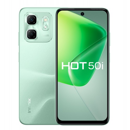 Смартфон Infinix Hot 50i 4/128GB Sage Green (зеленый шалфей) 