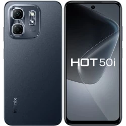 Смартфон Infinix Hot 50i 4/128GB Sleek Black (черный)
