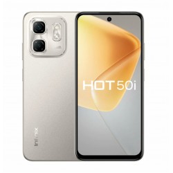Смартфон Infinix Hot 50i 4/128GB Titanium Grey (серый титан)