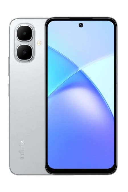 Смартфон Infinix Smart 10 4/128GB Titanium Silver (серебристый титан) 