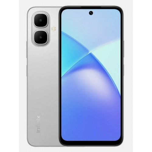 Смартфон Infinix Smart 10 4/128GB Titanium Silver (серебристый титан) 
