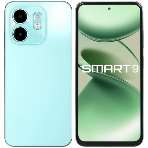 Смартфон Infinix Smart 9 4/128GB Mint Green (мятный зеленый) 