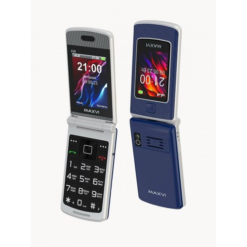 Смартфон MAXVI E28 Blue (синий) 
