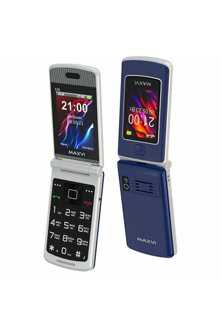 Смартфон MAXVI E28 Blue (синий) 1