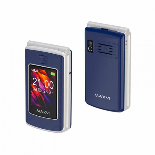Смартфон MAXVI E28 Blue (синий) 2