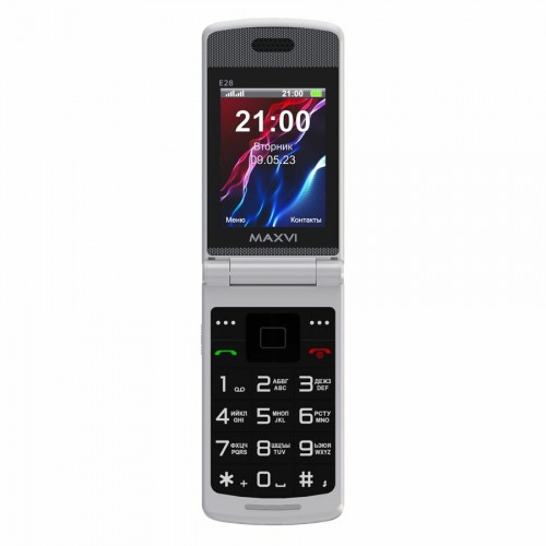 Смартфон MAXVI E28 Blue (синий) 3