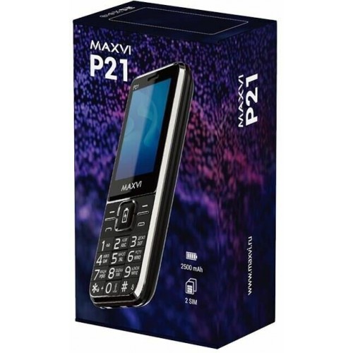 Смартфон MAXVI P21i Black (черный) 6