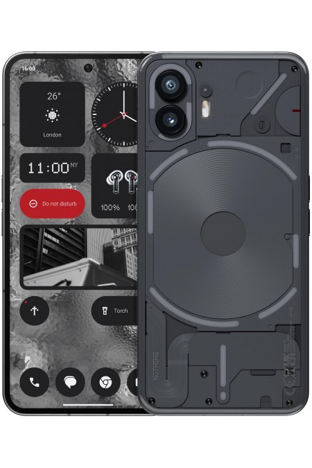 Смартфон Nothing Phone (2) 12/256GB Dark Grey (темно-серый) 