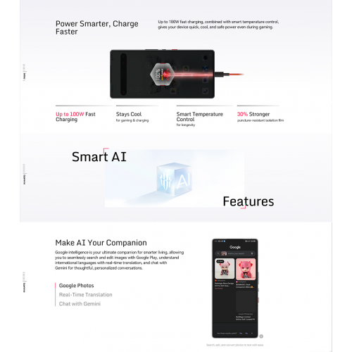 Смартфон Nubia Red Magic 10 Pro 24/1TB Dusk (сумерки) 5