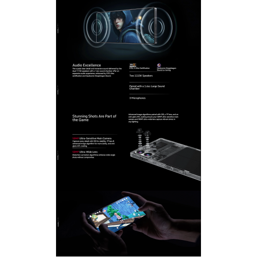 Смартфон Nubia Red Magic 10 Pro 24/1TB Dusk (сумерки) 6