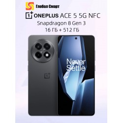 Смартфон OnePlus Ace 5 5G 16/512GB Sierra Black (черный)