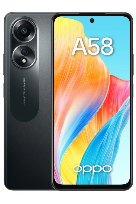 Смартфон OPPO A58 8/128GB Black (черный) 