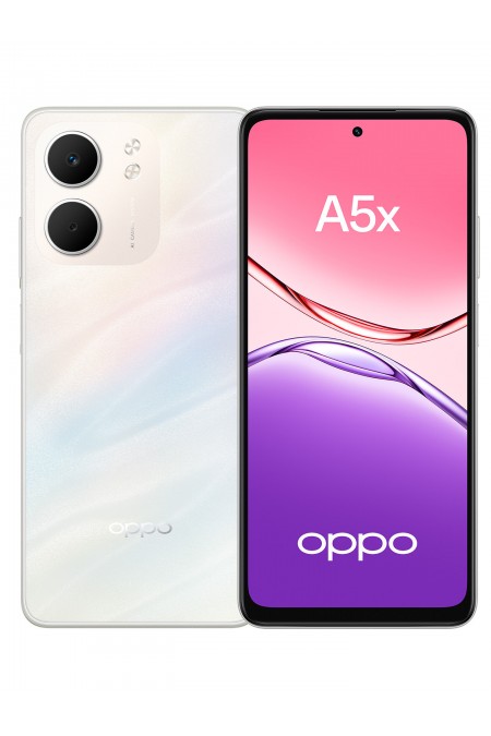 Смартфон OPPO A5x 4/128GB White (перламутр) 