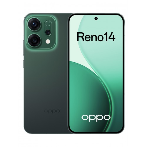 Смартфон OPPO Reno14 5G 12/512GB Luminous Green (сияющий зеленый) 