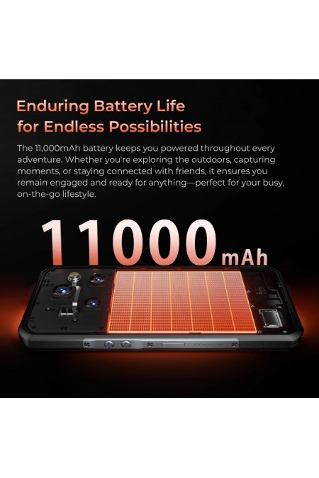 Смартфон OUKITEL WP55S 8/256GB Black (черный) 6