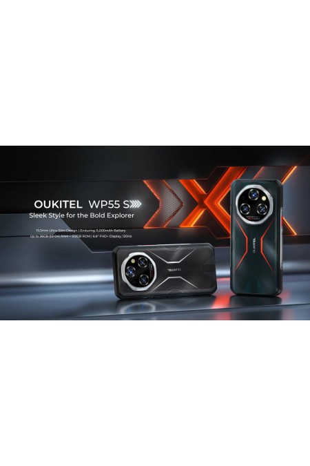 Смартфон OUKITEL WP55S 8/256GB Black (черный) 7