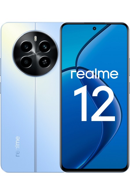 Смартфон realme 12 4G 8/256GB Blue (голубой рассвет) 