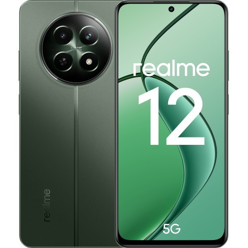 Смартфон realme 12 8/256GB Woodland Green (зеленый лес) 