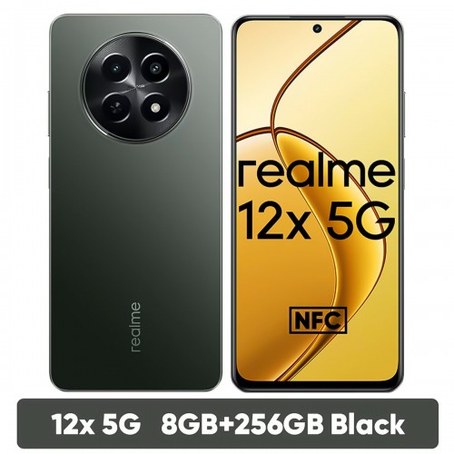 Смартфон realme 12X 5G 8/256GB Glowing Black (черный) 9