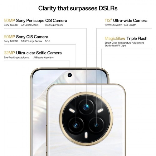 Смартфон realme 14 Pro+ 5G 12/512GB Suede Grey (серый) 3