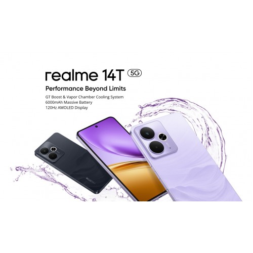 Смартфон realme 14T 5G 8/256GB Black (черный) 4