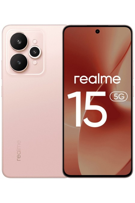 Смартфон realme 15 5G 8/256GB Pink (розовый) 