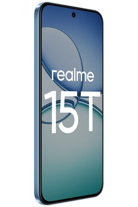 Смартфон realme 15T 5G 8/128GB Blue (голубой металлик) 2