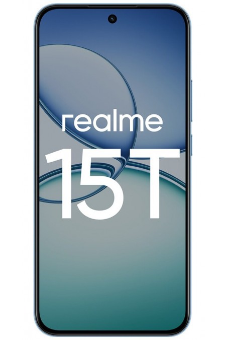 Смартфон realme 15T 5G 8/256GB Blue (голубой металлик) 1