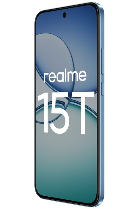 Смартфон realme 15T 5G 8/256GB Blue (голубой металлик) 3