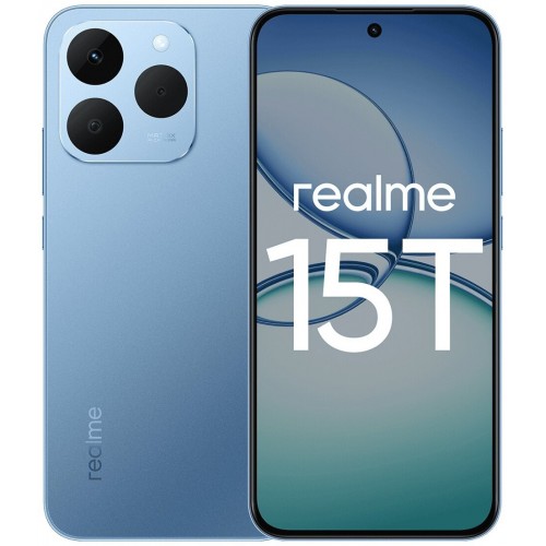 Смартфон realme 15T 5G 8/256GB Blue (голубой металлик) 3