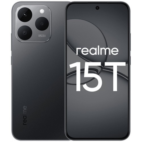 Смартфон realme 15T 5G 8/256GB Dark Grey (темно-серый) 