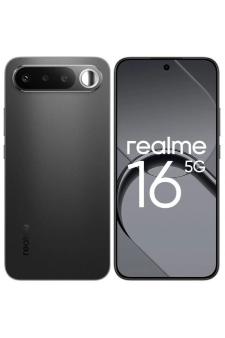 Смартфон realme 16 5G 8/256GB Black (черный) 