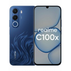 Смартфон realme C100X 4/128GB Blue (синий)