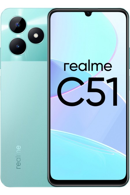 Смартфон realme C51 4/64GB Green (зеленый) 