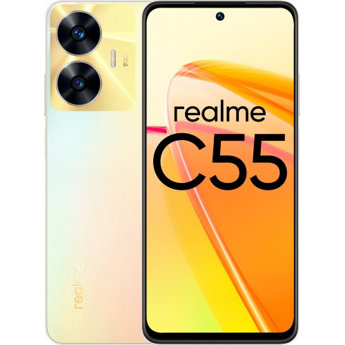 Смартфон realme C55 8/256GB Sunshower (перламутровый) 