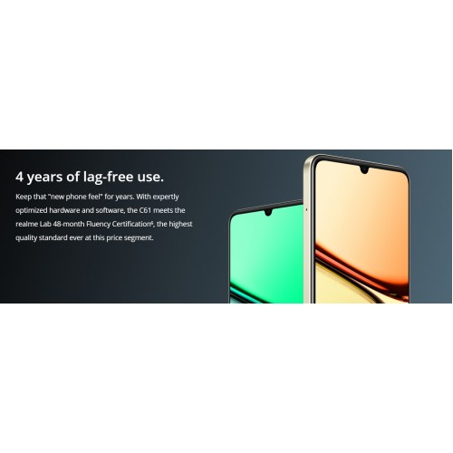 Смартфон realme C61 8/128GB Dark Green (темно-зеленый) 8