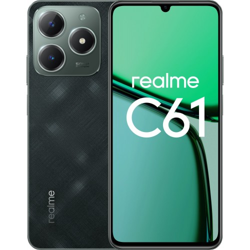 Смартфон realme C61 8/256GB Dark Green (темно-зеленый) 