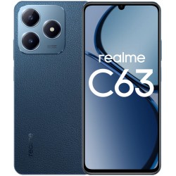 Смартфон realme C63 8/256GB Leather Blue (кожаный синий)