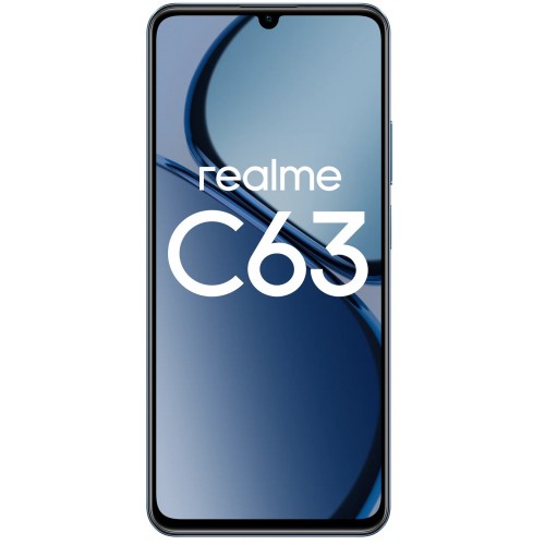 Смартфон realme C63 8/256GB Leather Blue (кожаный синий) 1